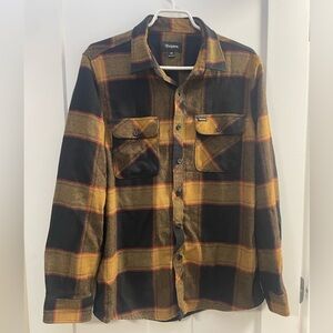 Men’s Button Down Brixton Plaid Shirt